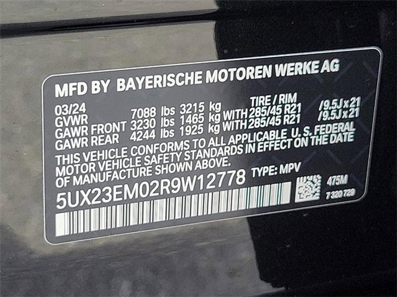 2024 BMW X7 xDrive40i Vehicle Photo in Lancaster, PA 17601