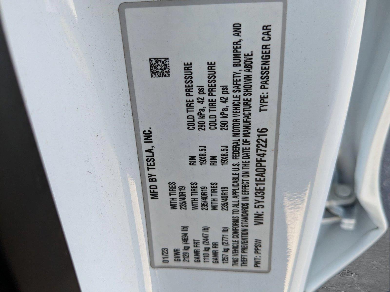 2023 Tesla Model 3 Vehicle Photo in Sanford, FL 32771