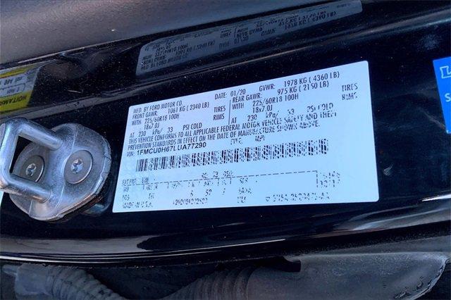 2020 Ford Escape Vehicle Photo in TOPEKA, KS 66609-0000