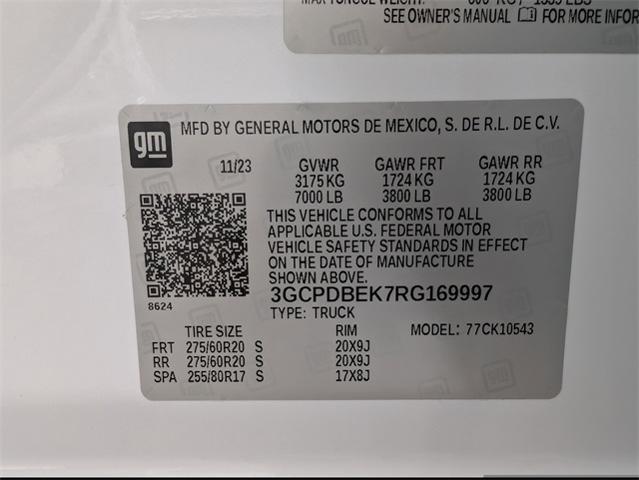 2024 Chevrolet Silverado 1500 Vehicle Photo in ENGLEWOOD, CO 80113-6708