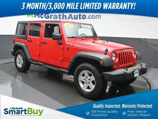 2018 Jeep Wrangler JK Unlimited Vehicle Photo in Cedar Rapids, IA 52402