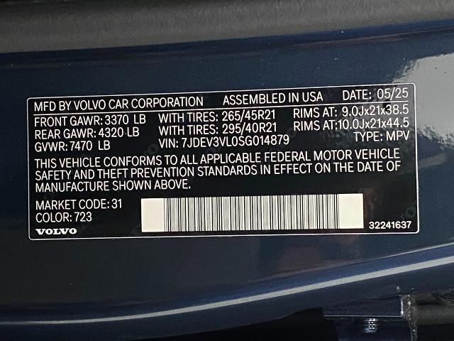 2025 Volvo EX90 Vehicle Photo in Appleton, WI 54913