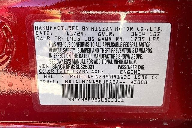 2025 Nissan Versa Vehicle Photo in Tulsa, OK 74129