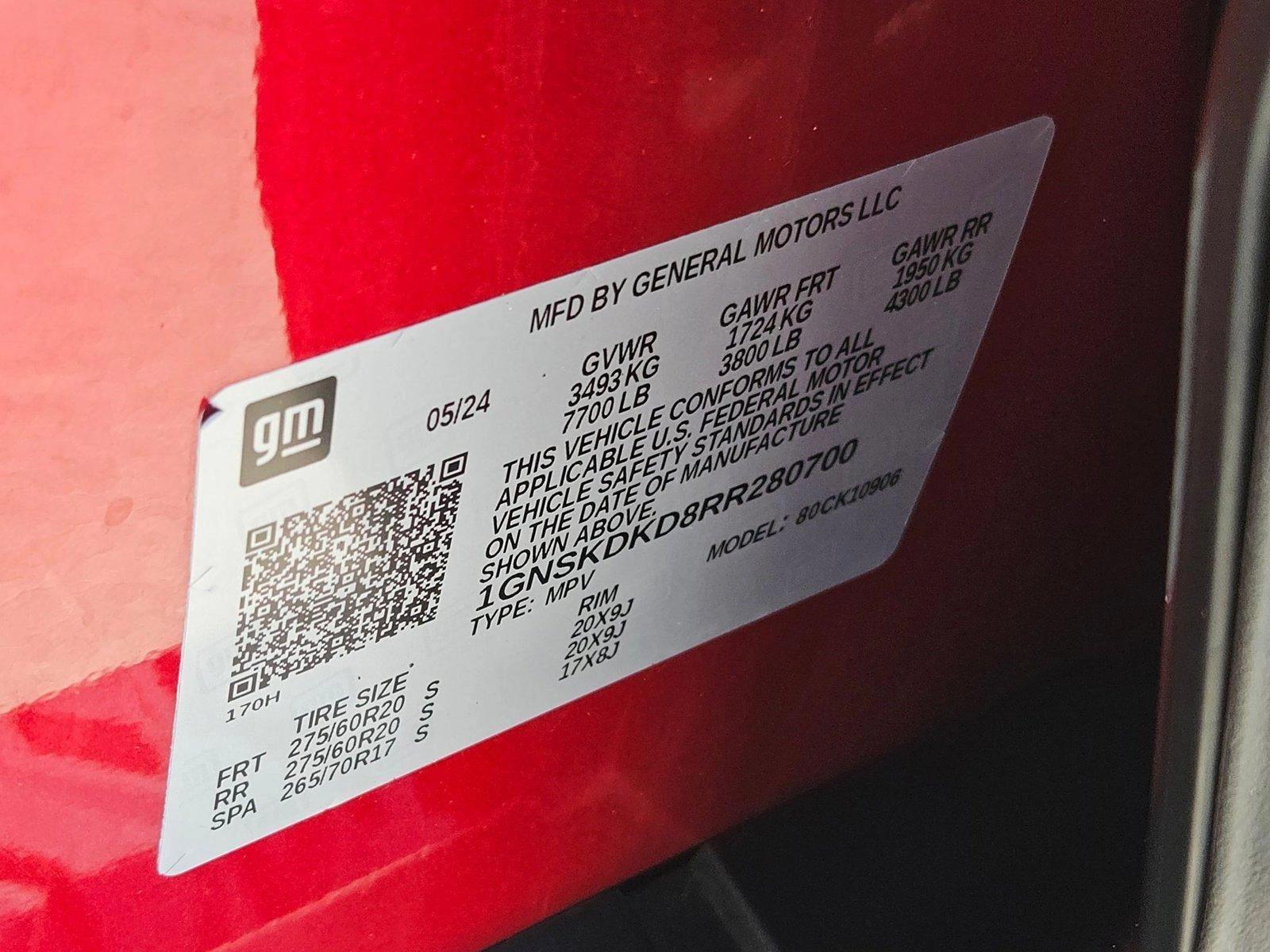 2024 Chevrolet Suburban Vehicle Photo in CORPUS CHRISTI, TX 78416-1100
