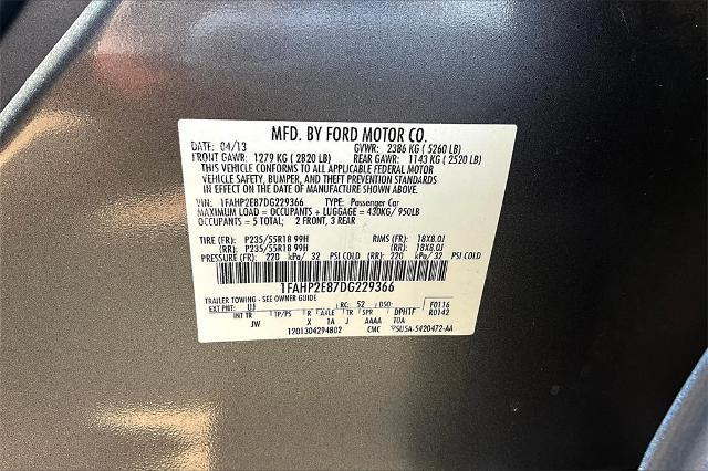 2013 Ford Taurus Vehicle Photo in Houston, TX 77007