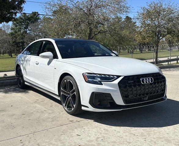 2025 Audi A8 Vehicle Photo in HOUSTON, TX 77090