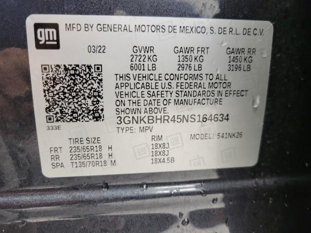 2022 Chevrolet Blazer Vehicle Photo in MANITOWOC, WI 54220-5838