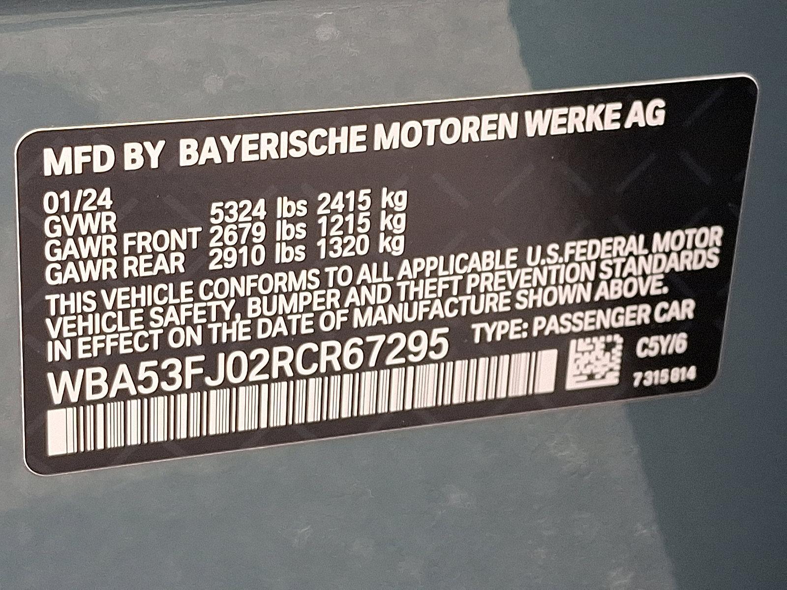 2024 BMW 530i xDrive Vehicle Photo in Lancaster, PA 17601