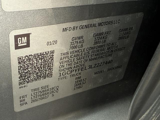 2020 Chevrolet Silverado 1500 Vehicle Photo in MIDDLETON, WI 53562-1492