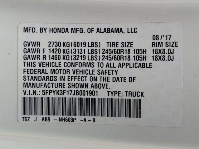 2018 Honda Ridgeline Vehicle Photo in San Antonio, TX 78209