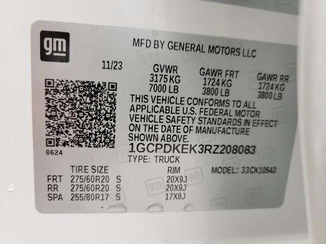 2024 Chevrolet Silverado 1500 Vehicle Photo in GREEN BAY, WI 54303-3330