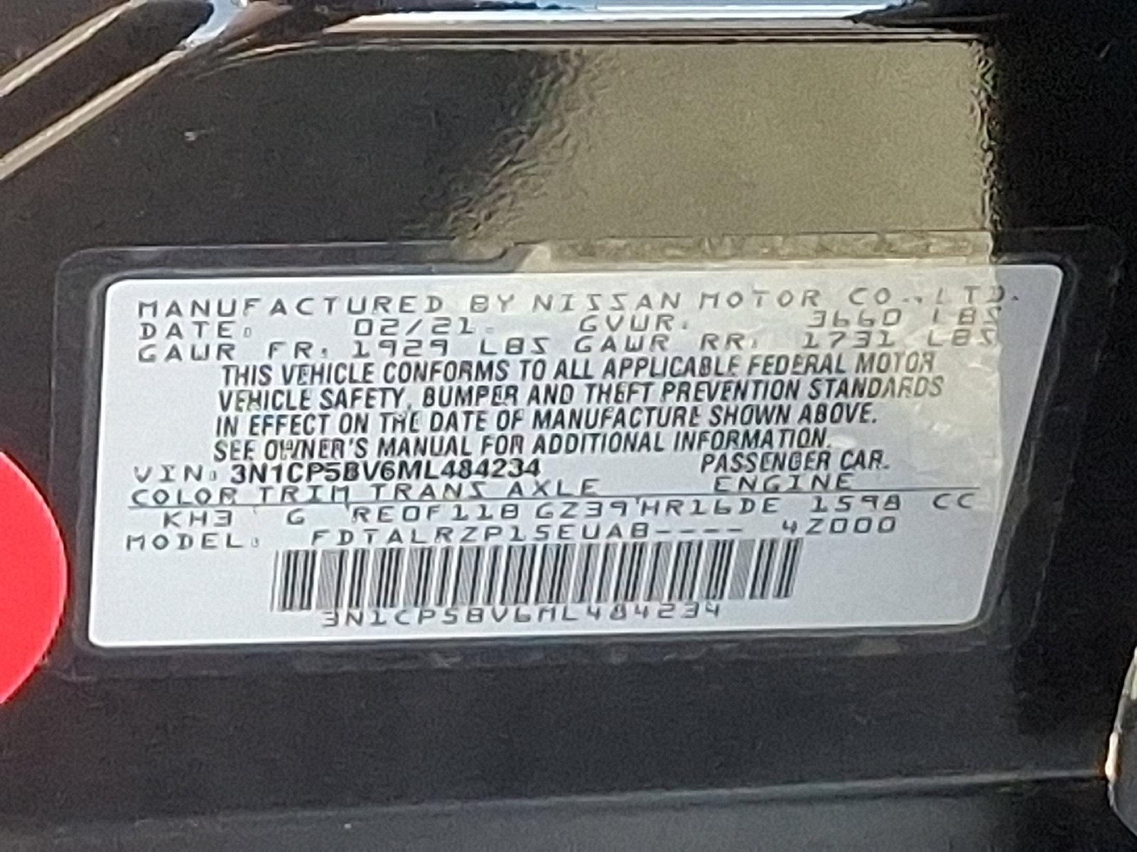 2021 Nissan Kicks Vehicle Photo in Harrisburg, PA 17111-1033