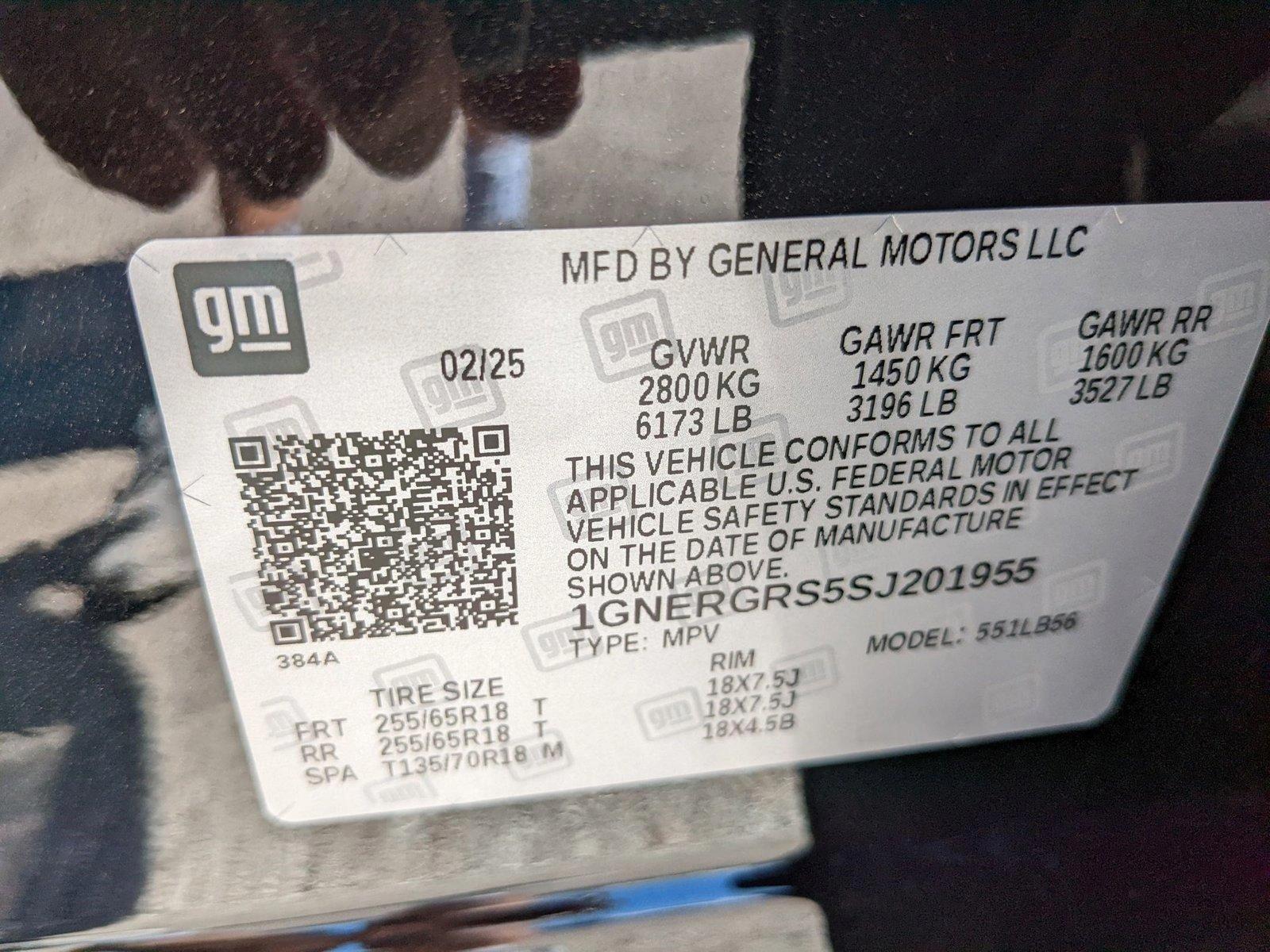 2025 Chevrolet Traverse Vehicle Photo in ORLANDO, FL 32808-7998