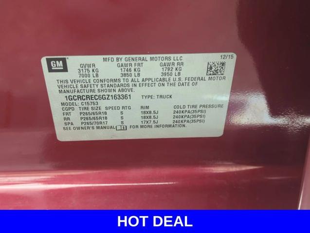 2016 Chevrolet Silverado 1500 Vehicle Photo in Merrillville, IN 46410