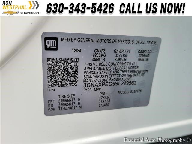 2025 Chevrolet Equinox Vehicle Photo in AURORA, IL 60503-9326