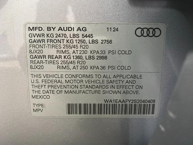 2025 Audi Q5 Vehicle Photo in Appleton, WI 54913