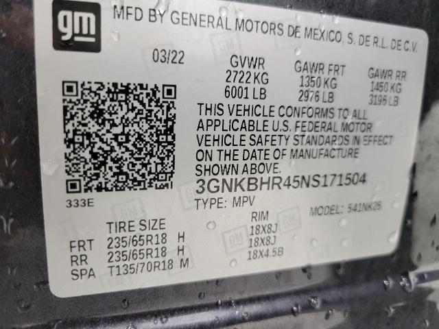 2022 Chevrolet Blazer Vehicle Photo in Oshkosh, WI 54901