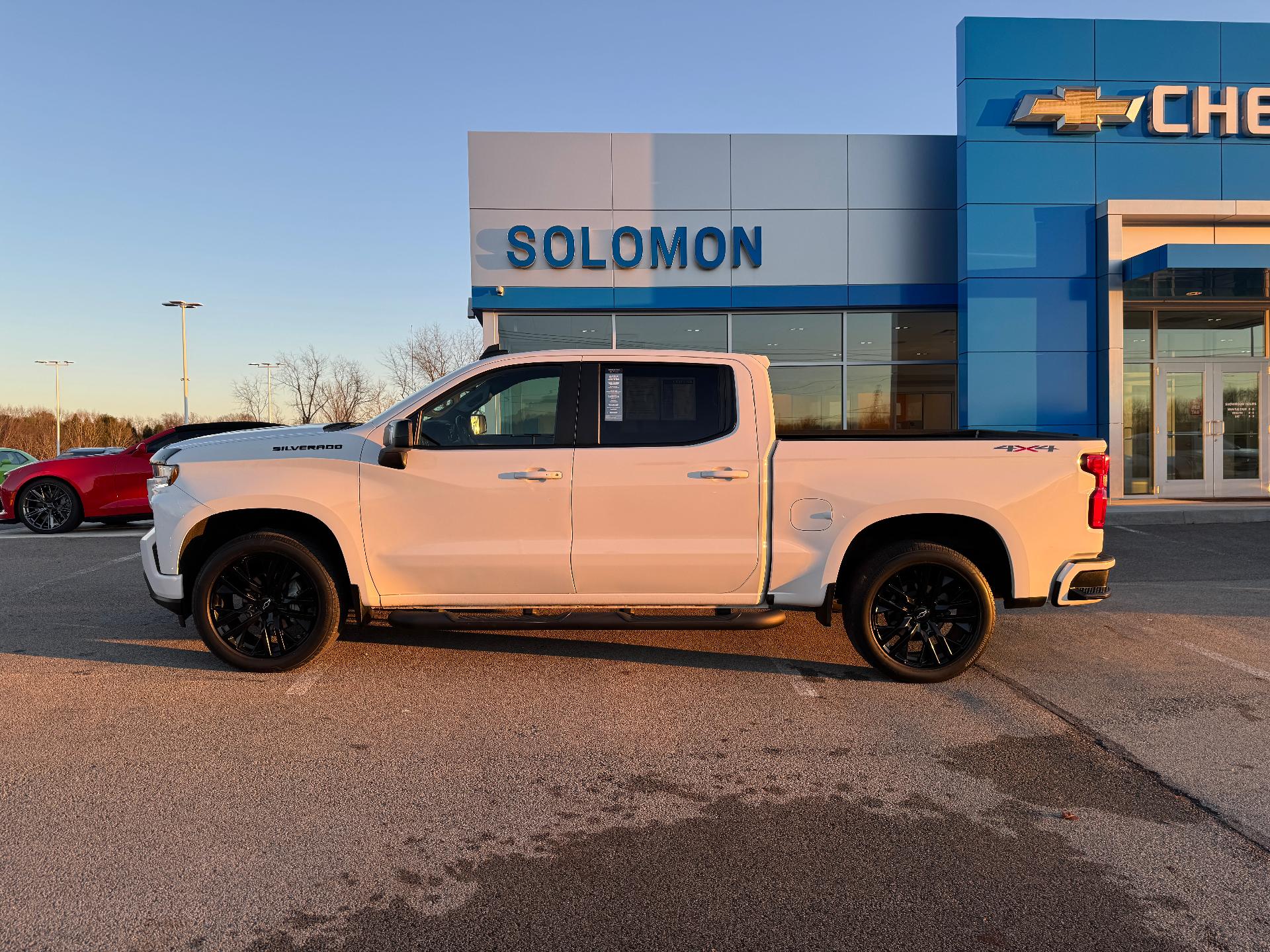 Certified 2022 Chevrolet Silverado 1500 Limited RST with VIN 1GCUYEED7NZ193415 for sale in Mcclellandtown, PA