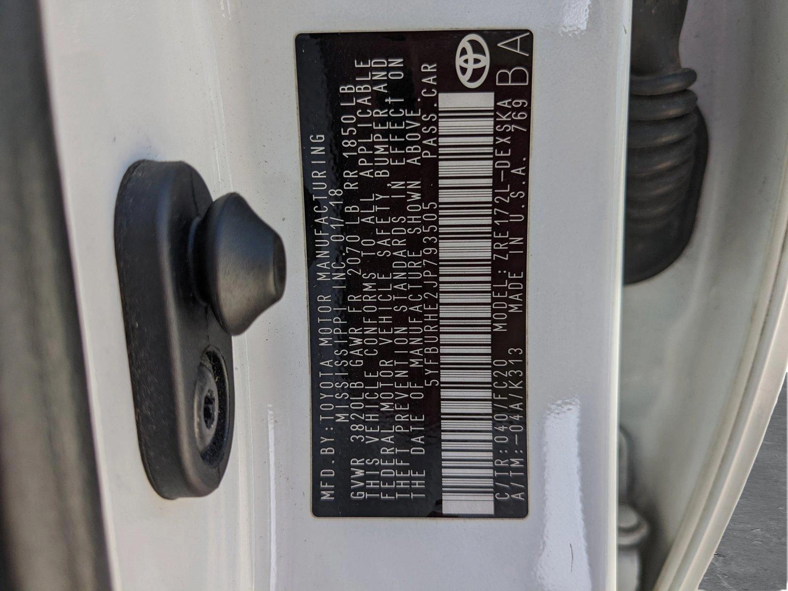 2018 Toyota Corolla Vehicle Photo in Davie, FL 33331