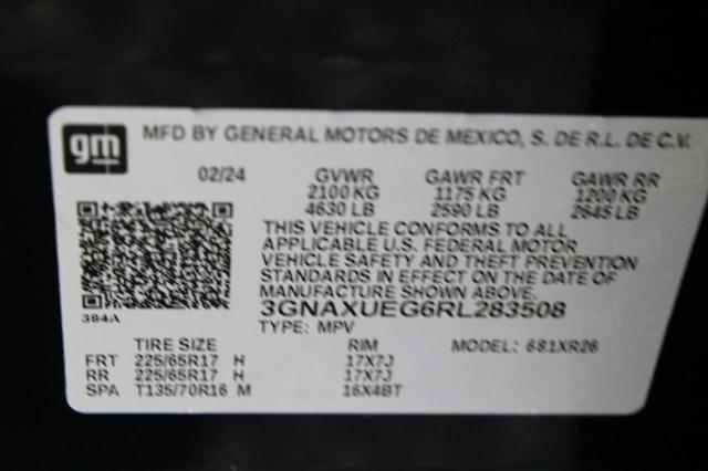 2024 Chevrolet Equinox Vehicle Photo in MADISON, WI 53713-3220