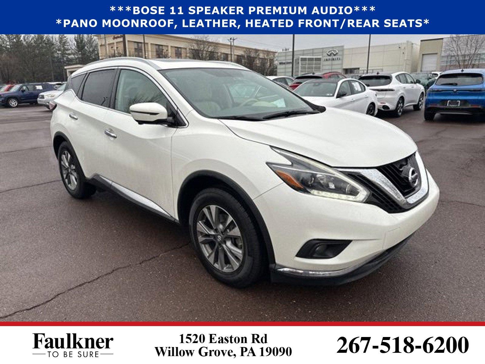 2018 Nissan Murano Vehicle Photo in Willow Grove, PA 19090