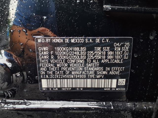 2025 Honda HR-V Vehicle Photo in Oshkosh, WI 54904