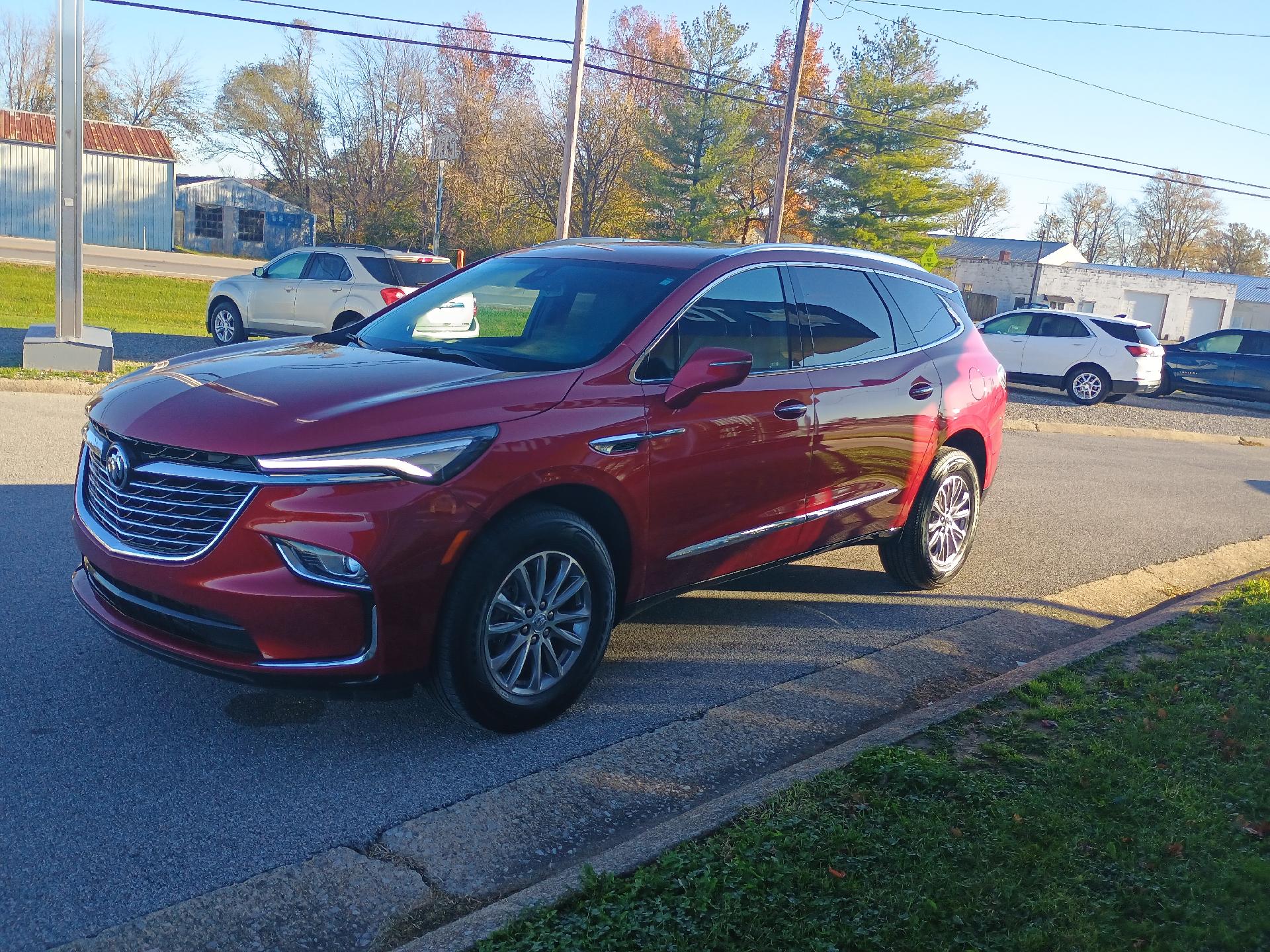 Used 2023 Buick Enclave Essence with VIN 5GAERBKWXPJ123318 for sale in Mcleansboro, IL