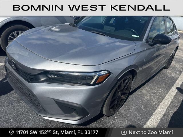 Used 2022 Honda Civic Sport with VIN 2HGFE2F53NH576762 for sale in Miami, FL