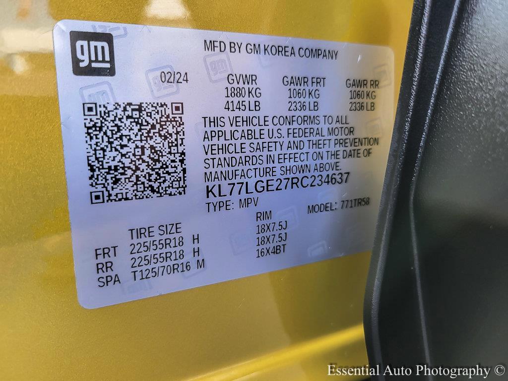 2024 Chevrolet Trax Vehicle Photo in AURORA, IL 60503-9326