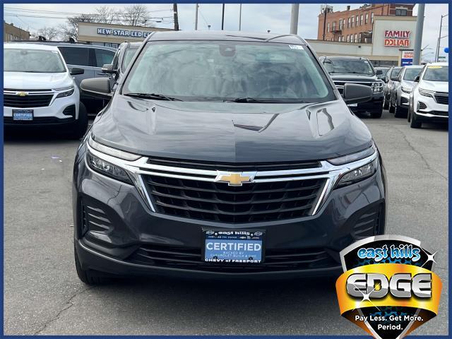 Certified 2022 Chevrolet Equinox LS with VIN 3GNAXSEV6NS155773 for sale in Freeport, NY