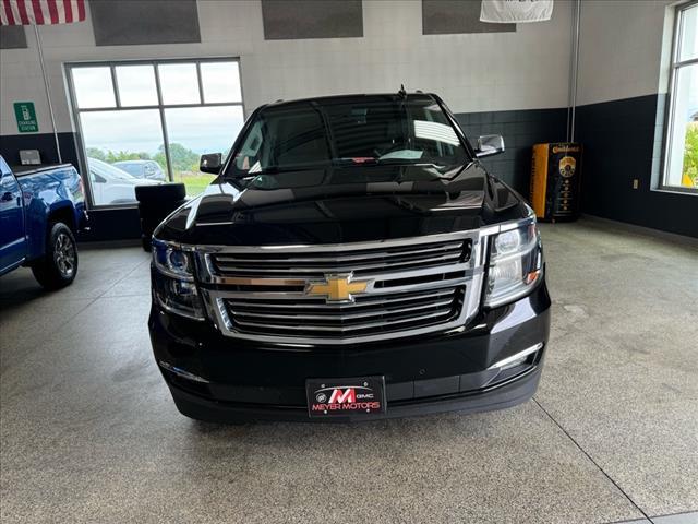 Used 2015 Chevrolet Tahoe LTZ with VIN 1GNSKCKC6FR679750 for sale in Plymouth, WI