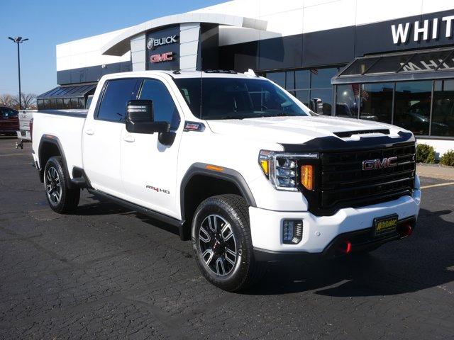 Used 2023 GMC Sierra 3500HD AT4 with VIN 1GT49VEY7PF144364 for sale in Forest Lake, Minnesota