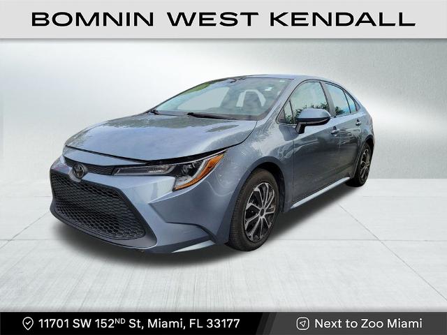 Used 2021 Toyota Corolla LE with VIN 5YFEPMAE4MP236116 for sale in Miami, FL