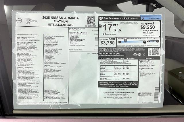 2025 Nissan Armada Vehicle Photo in Tulsa, OK 74129