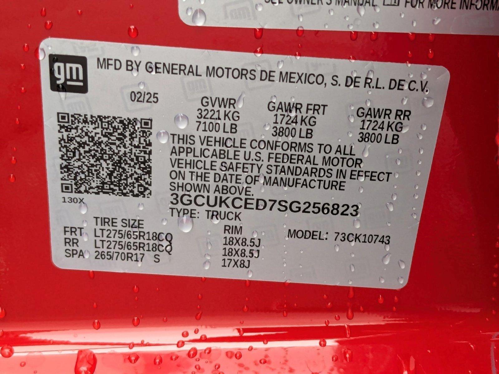 2025 Chevrolet Silverado 1500 Vehicle Photo in SPOKANE, WA 99212-2978