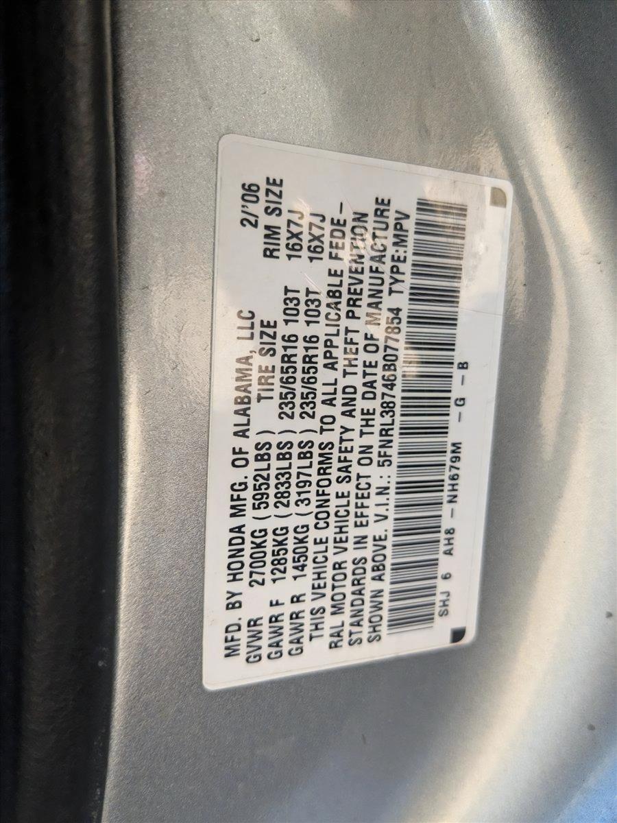 2006 Honda Odyssey Vehicle Photo in LONE TREE, CO 80124-2750