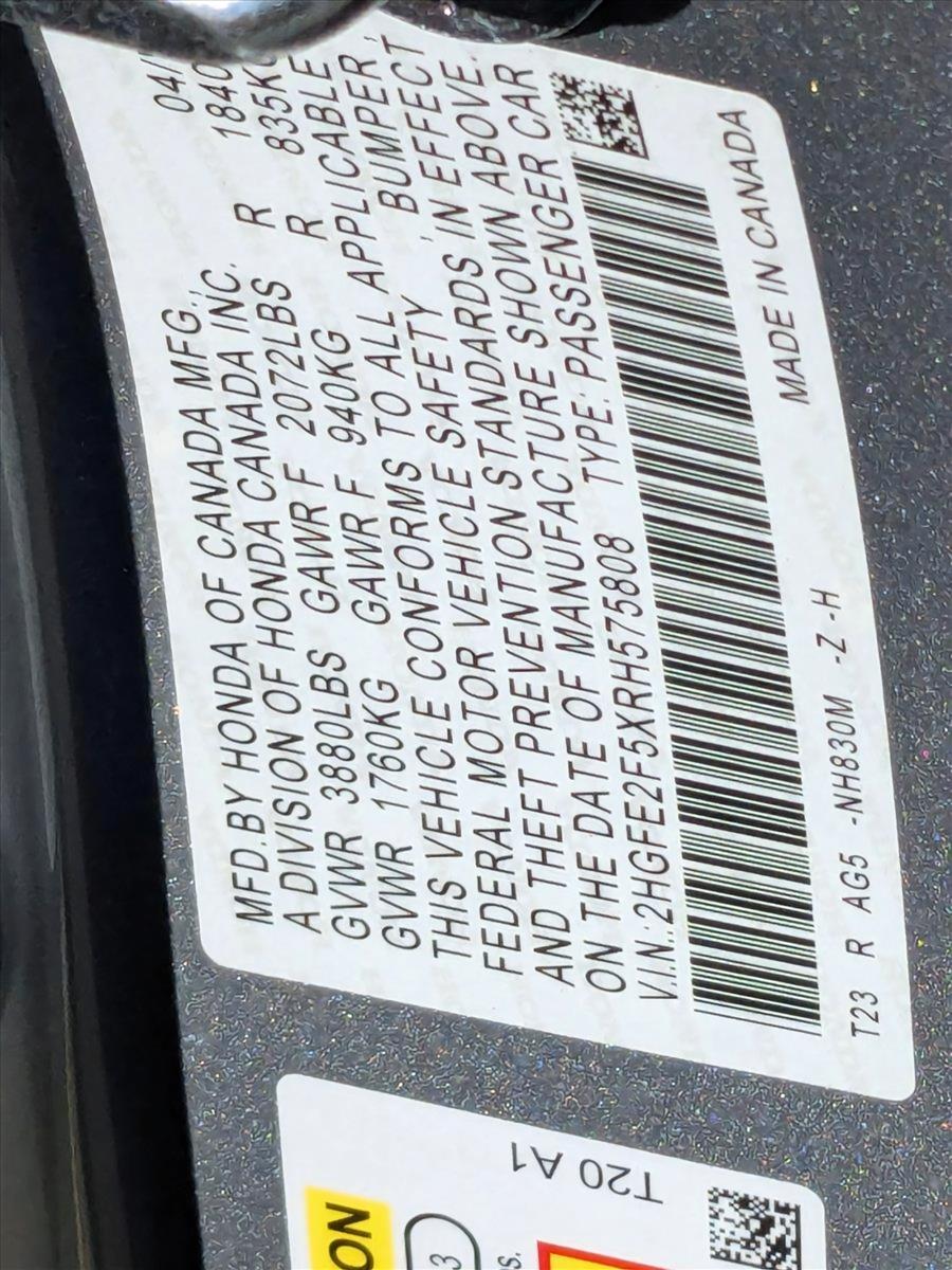 2024 Honda Civic Sedan Vehicle Photo in Miami, FL 33015