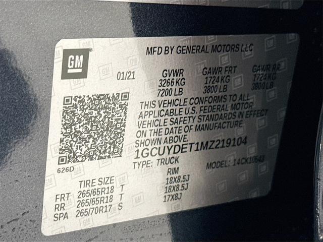 2021 Chevrolet Silverado 1500 Vehicle Photo in EVERETT, WA 98203-5662