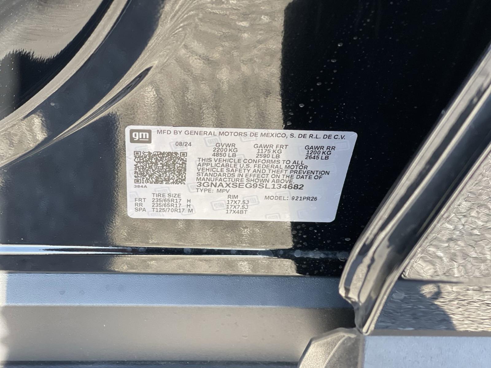 2025 Chevrolet Equinox Vehicle Photo in BENTONVILLE, AR 72712-4322