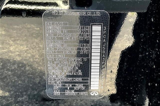 2023 INFINITI QX50 Vehicle Photo in San Antonio, TX 78230