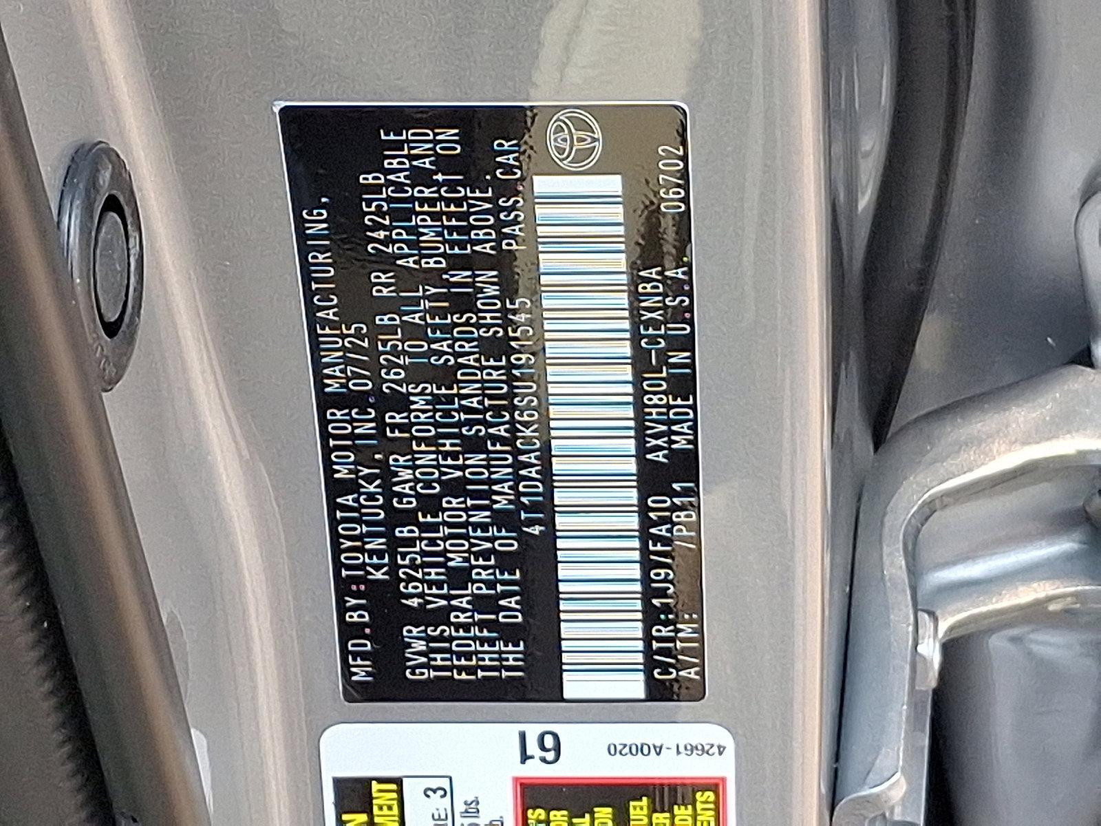 2025 Toyota Camry Vehicle Photo in Trevose, PA 19053