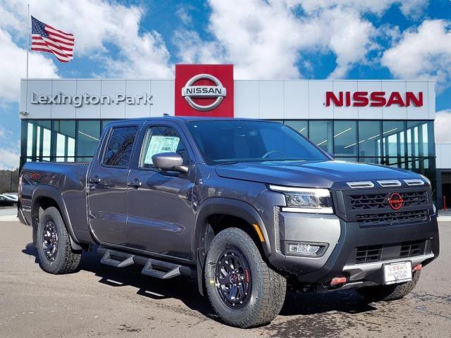New Gray 2025 Nissan Frontier Crew Cab 4x4 Long Bed PRO-4X