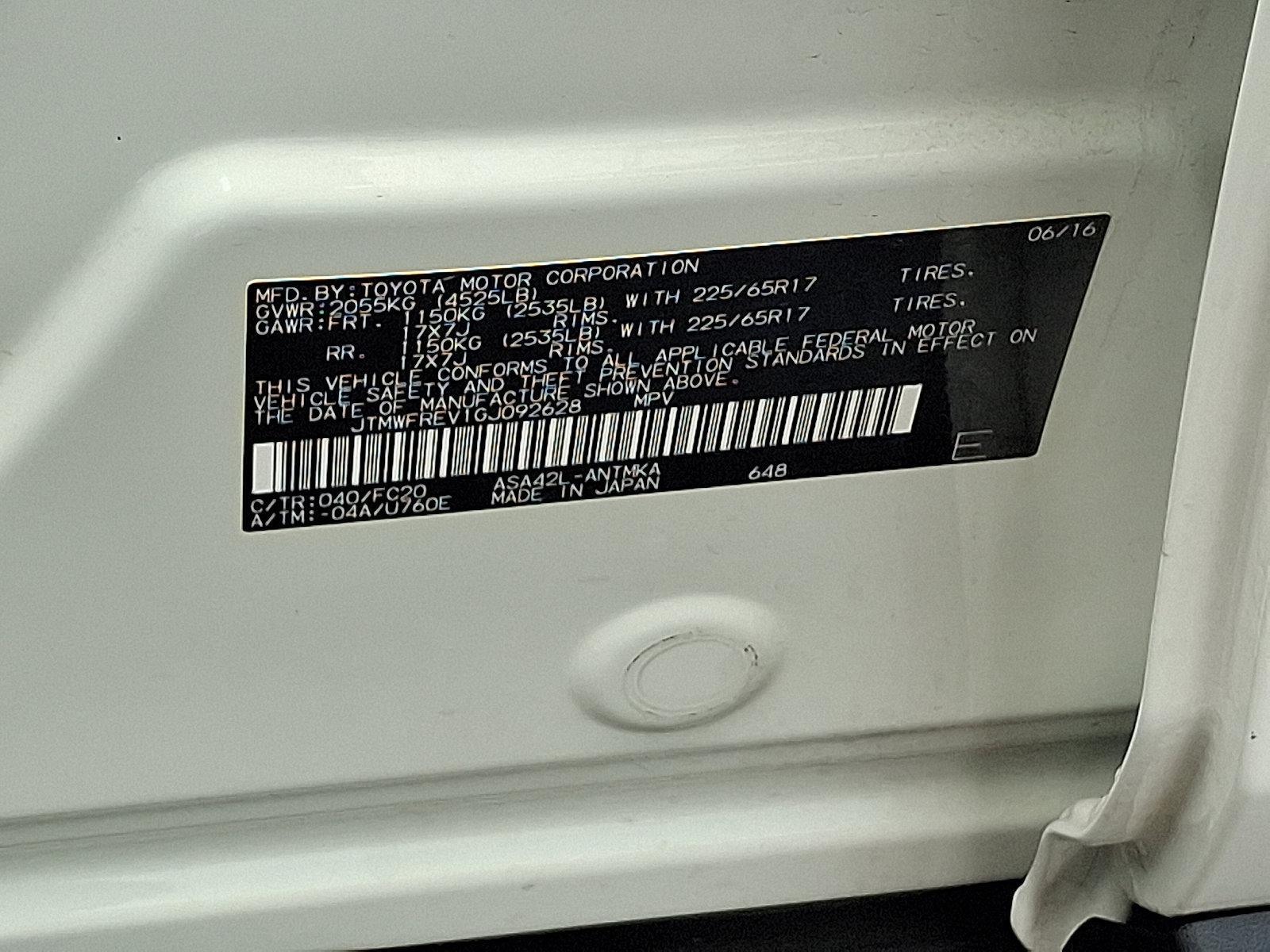 2016 Toyota RAV4 Vehicle Photo in Harrisburg, PA 17111