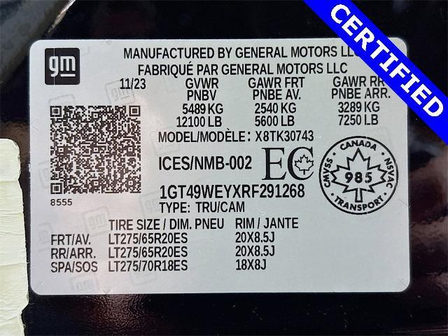 2024 GMC Sierra 3500 HD Vehicle Photo in PUYALLUP, WA 98371-4149
