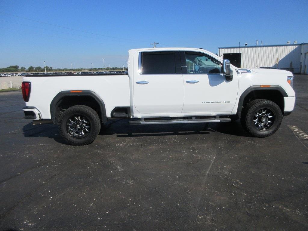 Used 2021 GMC Sierra 3500 Denali HD Denali with VIN 1GT49WEY8MF223771 for sale in Collinsville, IL