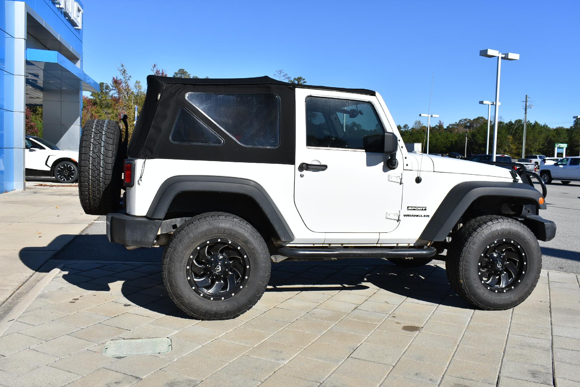 Used 2014 Jeep Wrangler Sport with VIN 1C4AJWAG5EL119491 for sale in Milledgeville, GA