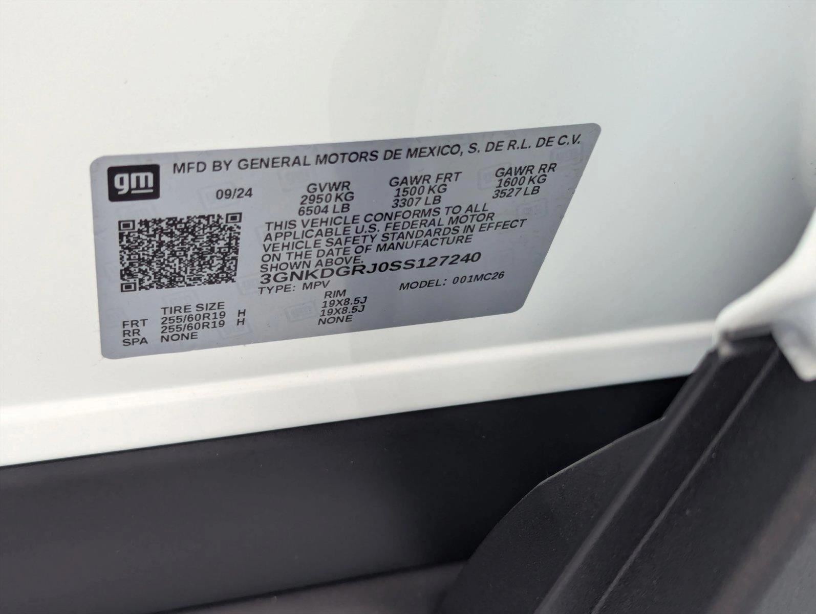 2025 Chevrolet Blazer EV Vehicle Photo in PEMBROKE PINES, FL 33024-6534