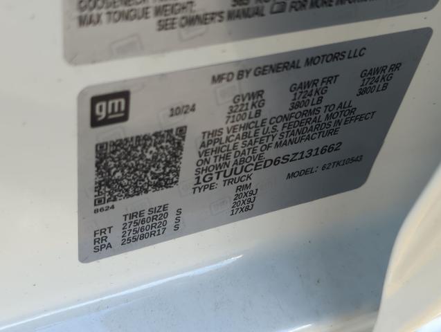 2025 GMC Sierra 1500 Vehicle Photo in PASADENA, CA 91107-3803