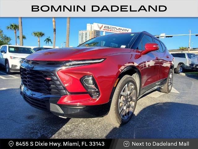Used 2024 Chevrolet Blazer RS with VIN 3GNKBERS3RS125351 for sale in Miami, FL