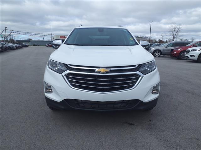 Used 2021 Chevrolet Equinox Premier with VIN 3GNAXXEV0MS159751 for sale in Clyde, OH